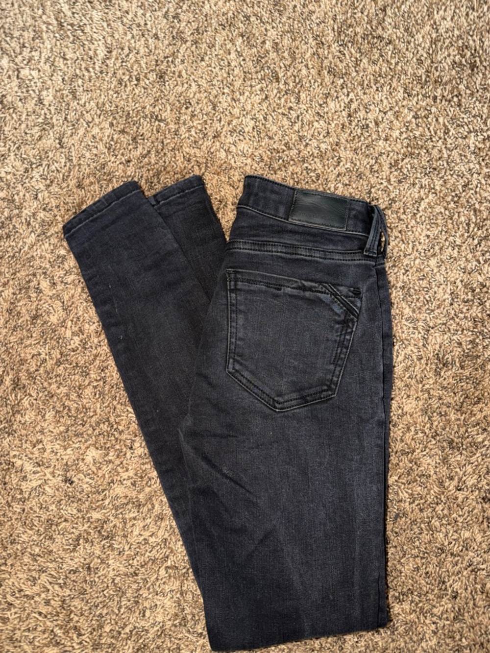 Buckle Dark Charcoal Skinny Jeans